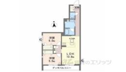 シャーメゾン　アオハウオリ間取り図面