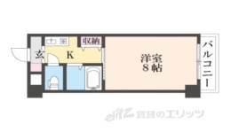 アベニューリップル長田２間取り図面