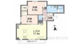 カーサアルフラット間取り図面