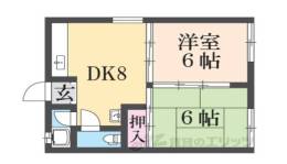 大中ハイツ間取り図面