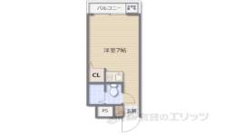 小若江スカイハイツ間取り図面