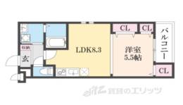 （仮称）フジパレス稲葉一丁目間取り図面