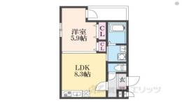 （仮称）フジパレス稲葉一丁目間取り図面