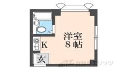 ディース香里３２３間取り図面