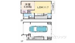 エスパ―ス河内磐船間取り図面