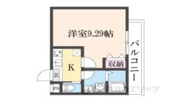仮）フラッティ西京極間取り図面