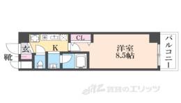 クレセールＯＮＥ間取り図面