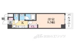 クレセールＯＮＥ間取り図面
