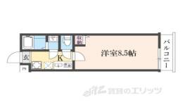 仮）フラッティ谷口園町間取り図面