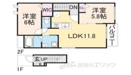 リベルテ２・２号館間取り図面