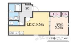 フジパレス尼崎西長洲町間取り図面