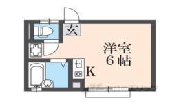 リバーサイドシングル間取り図面