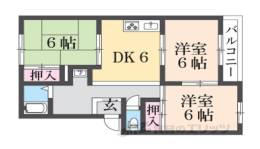 トリヴァンベール森間取り図面