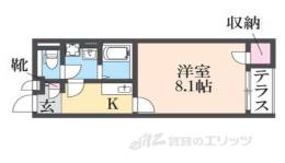 クレイノハイム　ルーエ間取り図面