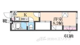 レオパレス淵の上公園間取り図面