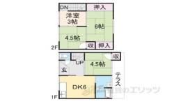 貸家間取り図面
