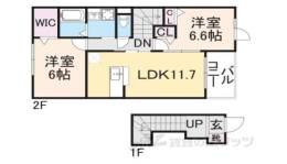 オルテンシア１間取り図面