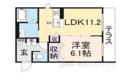 シャーメゾン香里北間取り図面
