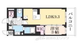 ソルテラス京都東寺HOMARE間取り図面