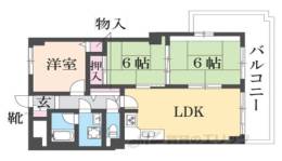 インペリアル花屋敷間取り図面