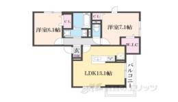 D-ROOM吉身間取り図面