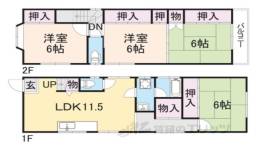 貸家間取り図面