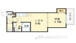 仮称）東大阪御厨南共同住宅間取り図面
