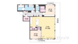 パ―チェ三条菊鉾町間取り図面