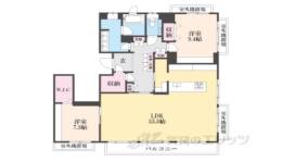 パ―チェ三条菊鉾町間取り図面