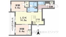 シャーメゾンやすらぎ間取り図面