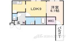 フジパレス若江岩田間取り図面