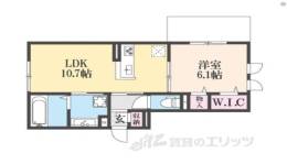 ＧＲＡＭＭ六地蔵Ａ棟間取り図面