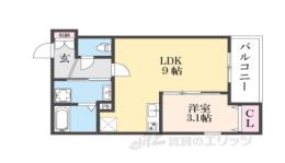ザカラ―東本町Ｂ棟間取り図面