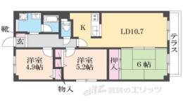 サンパティーク昆陽間取り図面