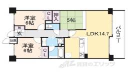 エスリード太秦三条天神川間取り図面