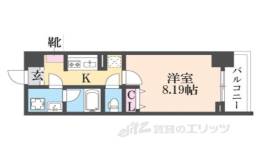 ＶＩＶＡＣＥ　Ｎａｇａｓｕｈｏｎｄｏｒｉ間取り図面