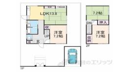 貸家間取り図面