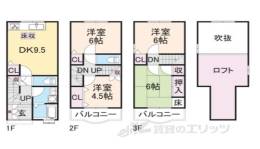 貸家間取り図面