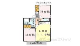 ウィスタリア瑞穂A棟間取り図面