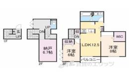 シルクメゾン岡崎間取り図面