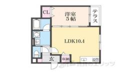 ウォグノォつきのわ間取り図面