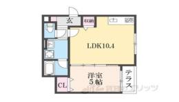 ウォグノォつきのわ間取り図面