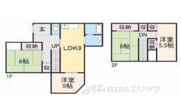 貸家間取り図面