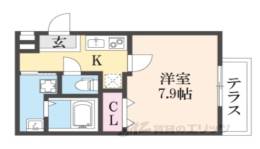 フジパレス野崎１番館間取り図面