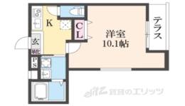 フジパレス野崎２番館間取り図面