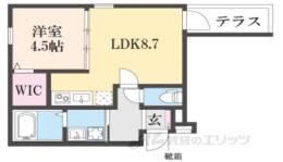 フジパレス野崎２番館間取り図面