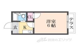 シャモール八重間取り図面