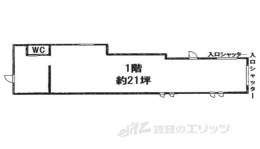 ボヌールならまち店舗間取り図面