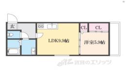 テレザート東船橋間取り図面