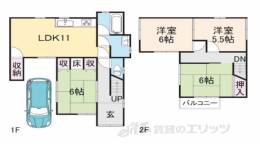 貸家間取り図面